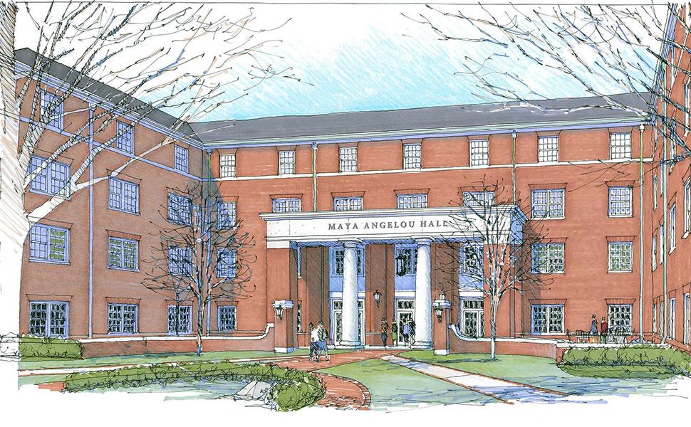 New freshman dorm will be named Maya Angelou Hall