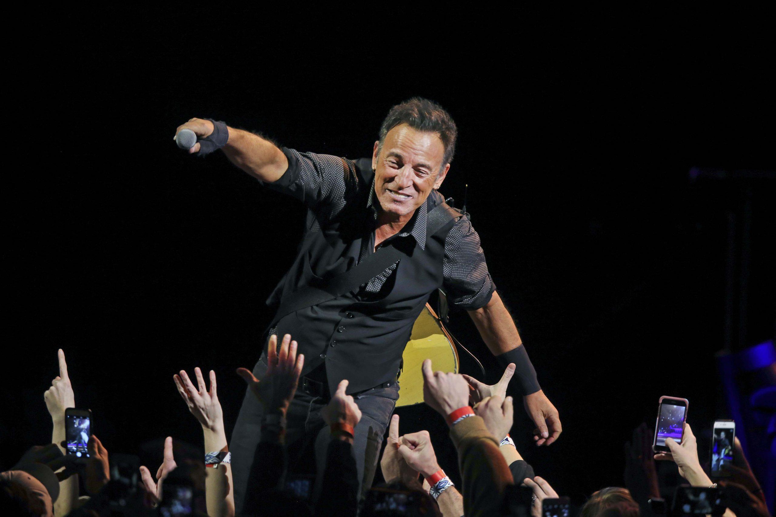 Bruce Springsteen discusses man behind the music