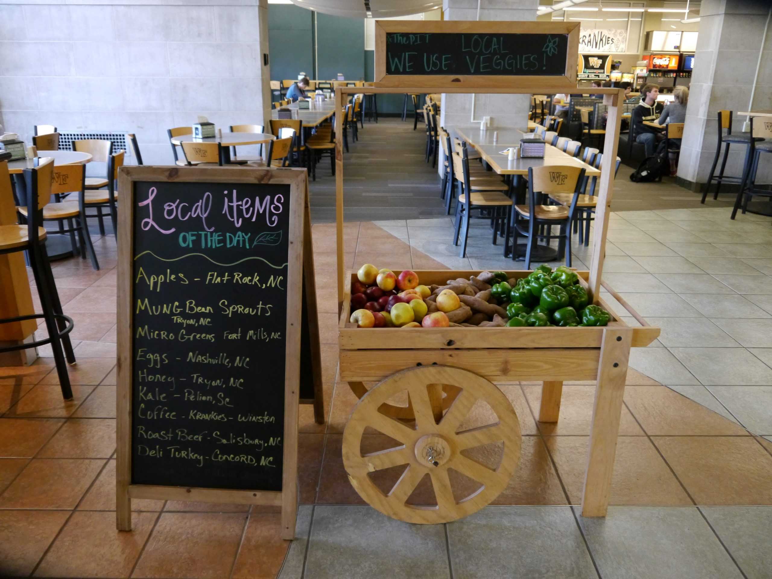 Campus contends healthy eating options
