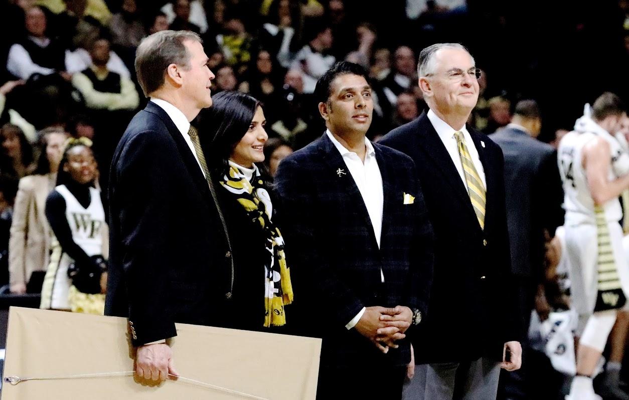 Alumnus Mit Shah donates to Wake Forest basketball