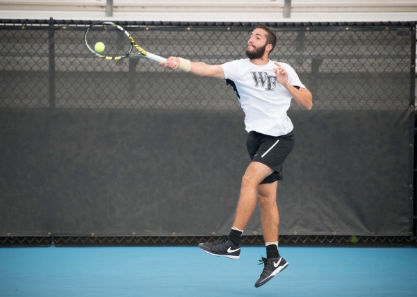 Wake Forest men’s tennis continues to win