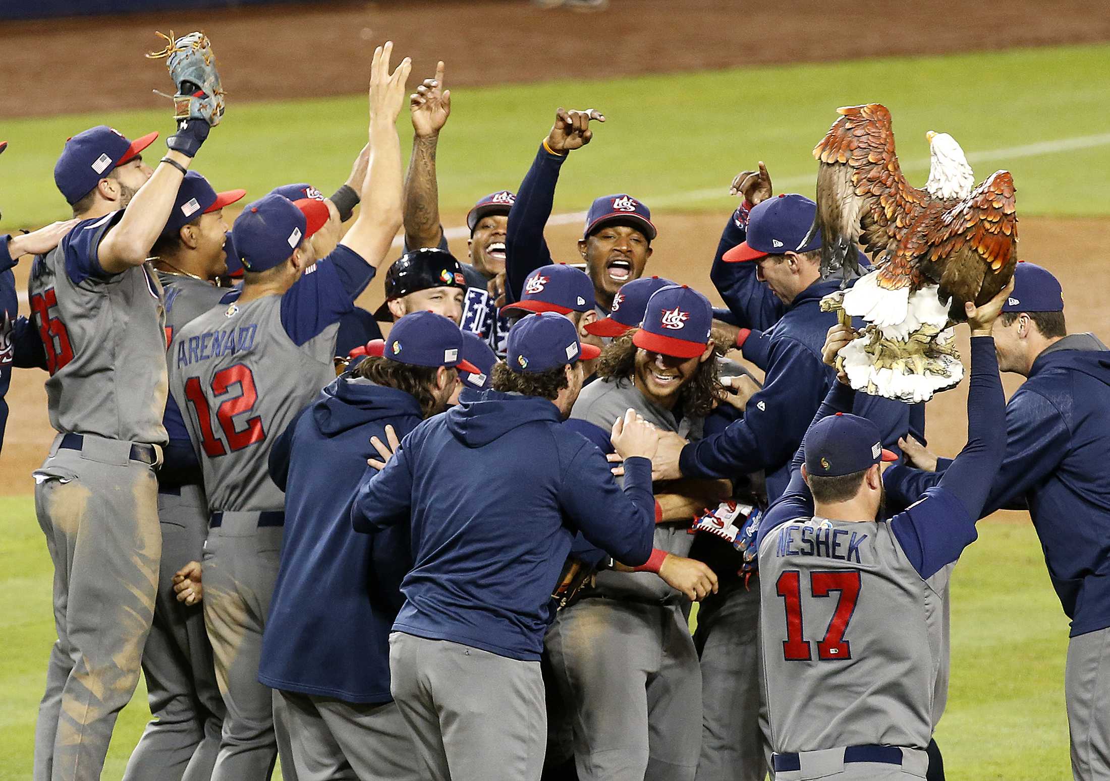 Team USA routs Puerto Rico to win WBC