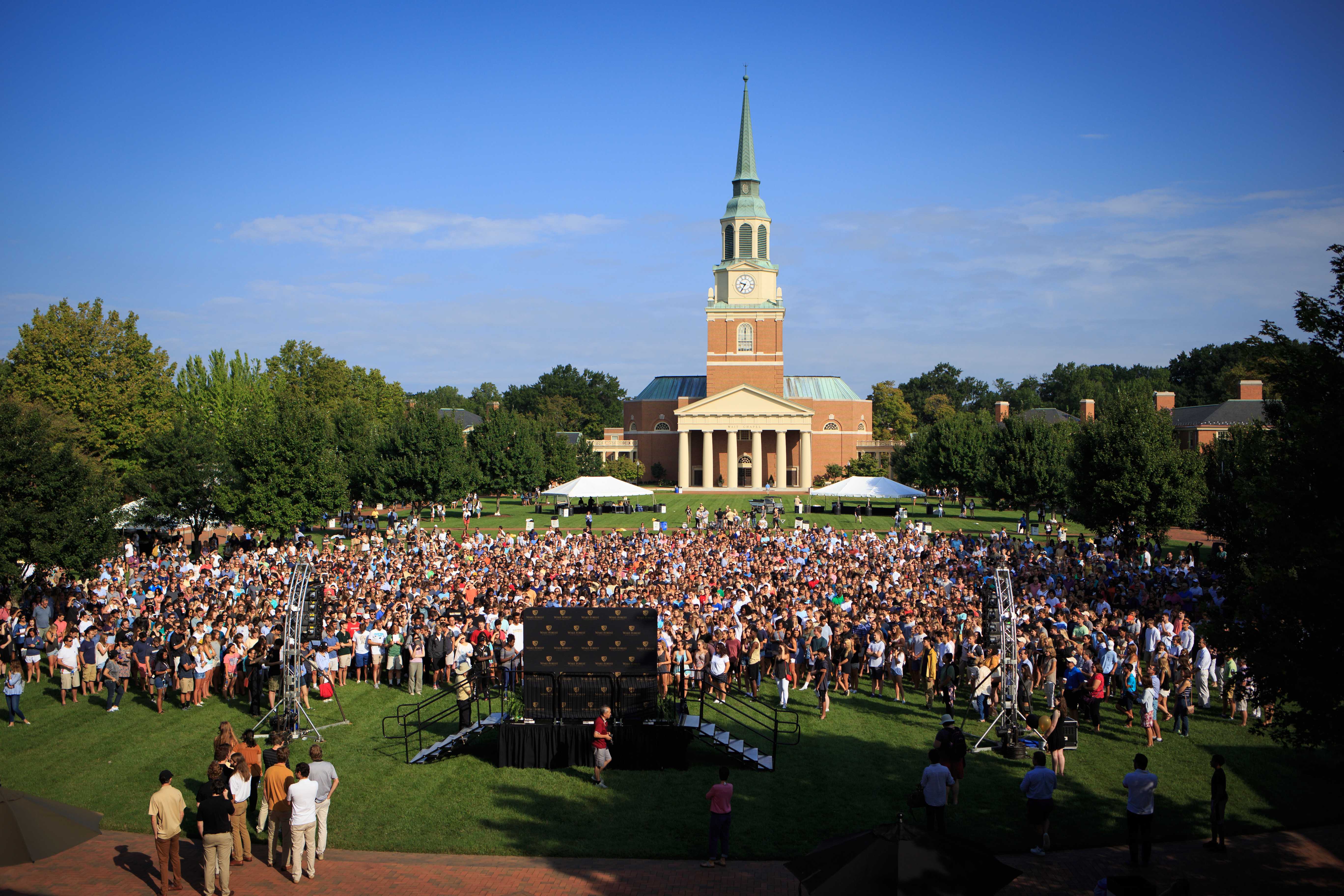 Wake Forest Will Turn 184 Years Old in February