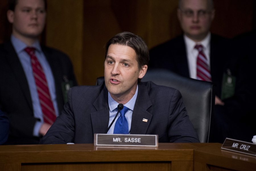 Sen. Ben Sasse, R-Neb., speaks during the first day of the Senate Judiciary Committee confirmation hearings for Neil Gorsuch to be associate justice of the Supreme Court on Monday, March 20, 2017. (Bill Clark/Congressional Quarterly/Newscom/Zuma Press/TNS)