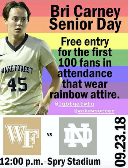 LGBTQ Center Sponsors Womens Senior Soccer Game