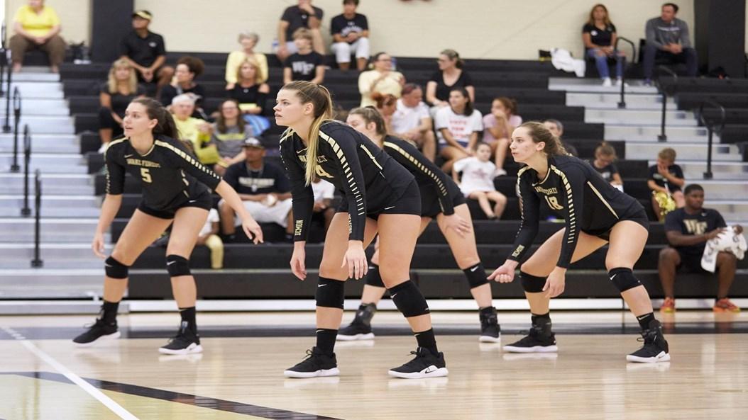 WFU Volleyball Comes Back Against Clemson