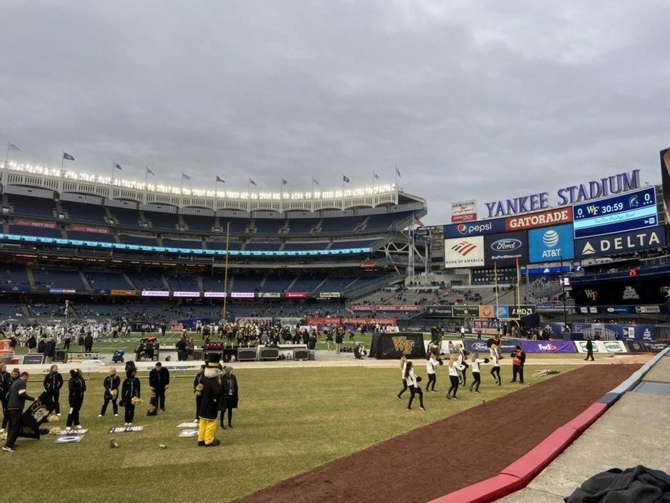 Take Me Out To The (Foot)ball Game: Deacs Arrive In NYC For The New Era Pinstripe Bowl