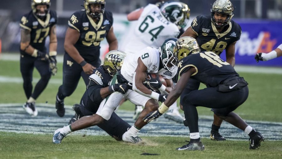Wake Forest Comes Up Short In 27-21 Pinstripe Bowl Loss To Michigan State