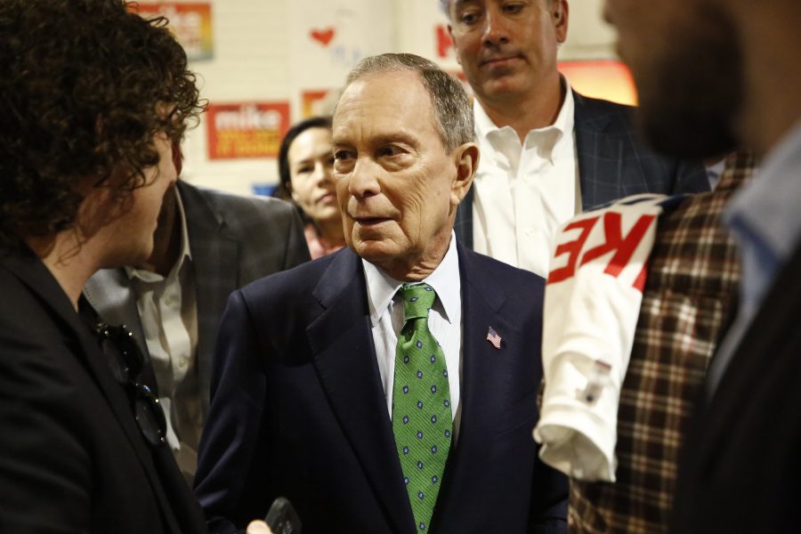 Democratic candidate for president Mike Bloomberg visits Tampa for a campaign rally on Sunday, Jan. 26, 2020  in Tampa.