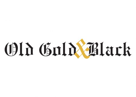 The logo of the Old Gold & Black