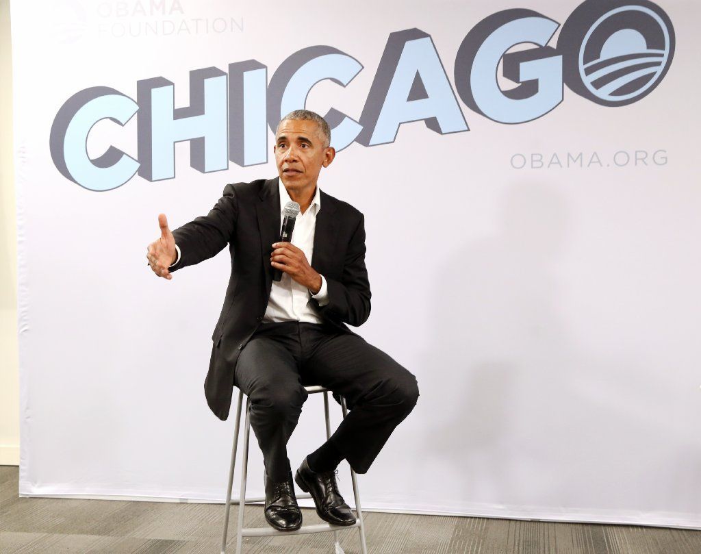 Former President Barack Obama, shown in 2018.