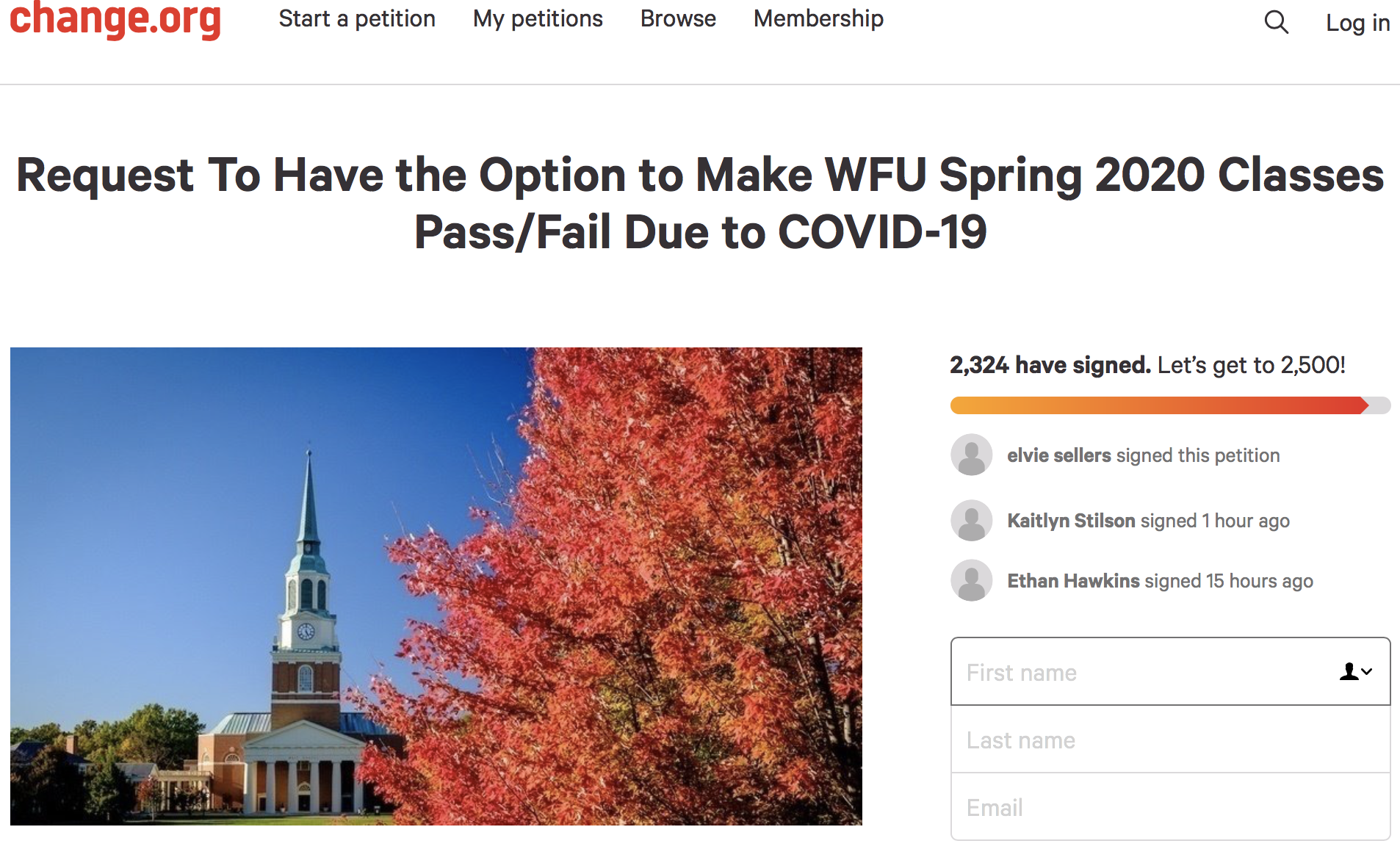 University Offers Pass/Fail Option To Students Following Campus Wide Petition