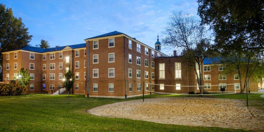 Johnson Residence Hall, on the campus of Wake Forest University on Thursday, November 2, 2017.
