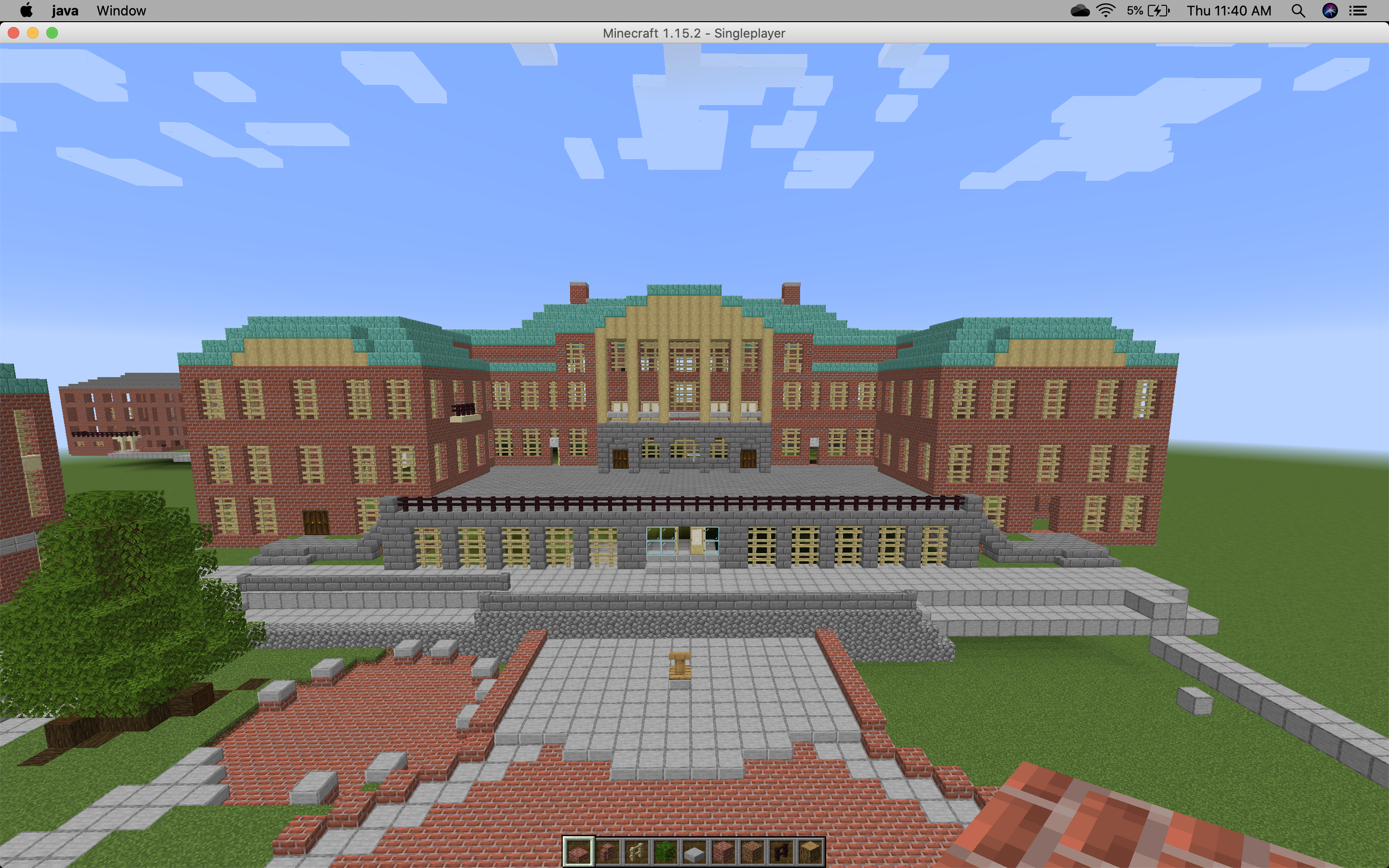 Student Creates Replica of Wake Forest Campus on Minecraft