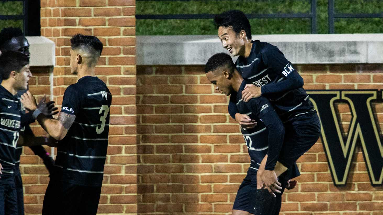Wake mens soccer rolls over NC State