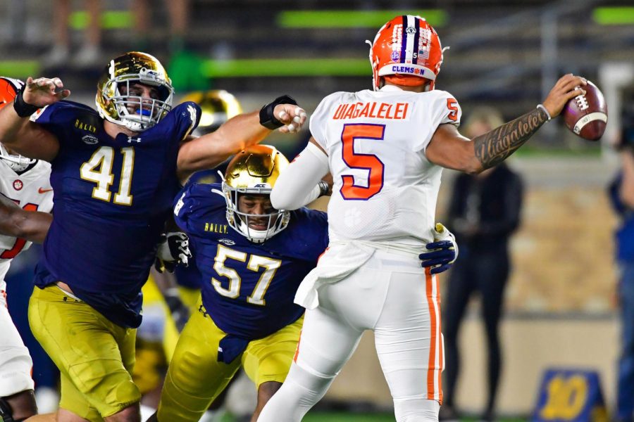 The Clemson Tigers failed to pull out a win in South Bend (Matt Cashore/Pool/Getty Images/TNS)