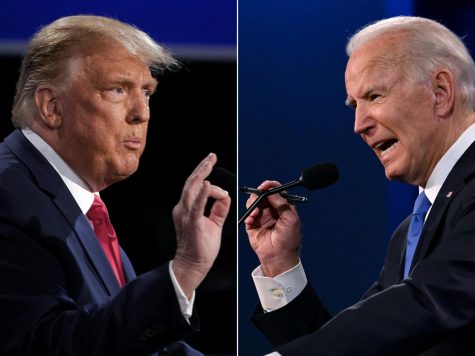The presidential race between President Donald Trump and former Vice President Joe Biden continues to be contested as key battleground states like Pennsylvania, Arizona and Nevada have thousands of uncounted ballots remaining (Brendan Smialowski and Jim Watson/AFP via Getty Images/TNS)