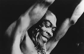 Fela Kuti was a Nigerian musician and political activist, known for his advocacy for marginalized peoples in Nigeria. His influence was critical while he was alive, and still today 23 years after his death (Photo courtesy of spotify.com)