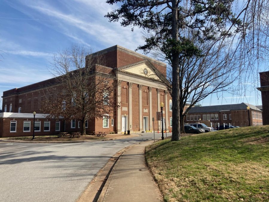 R.J. Reynolds High School, located about three miles from Wake Forest’s campus, is one of many that will be affected by the new state law. High schools will gradually reopen across the state, including in Forsyth county.