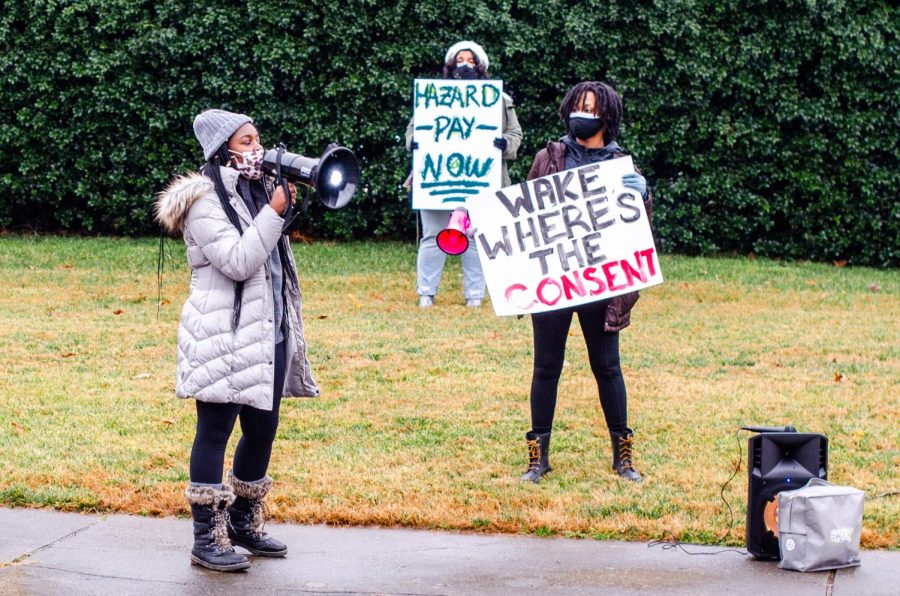 RA Rue Cooper, who now serves as a member of the action group, helped organize the protest last month that brought RA working conditions into the spotlight as a campus-wide issue.