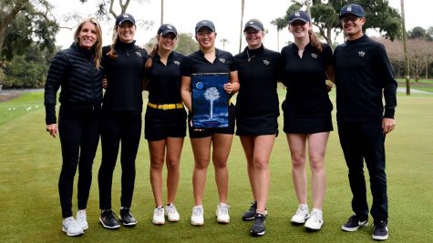 The Wake Forest Women’s Golf Team, headlined by Rachel Kuehn, takes home the Palmetto Intercollegiate team title on Feb. 22 by a margin of 28 strokes.