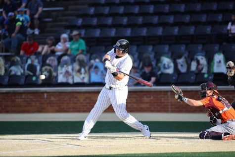 Senior  first  baseman  Bobby Seymour hit  two home runs in one game, including a 490 ft bomb, for the third time in his career on April 11.  