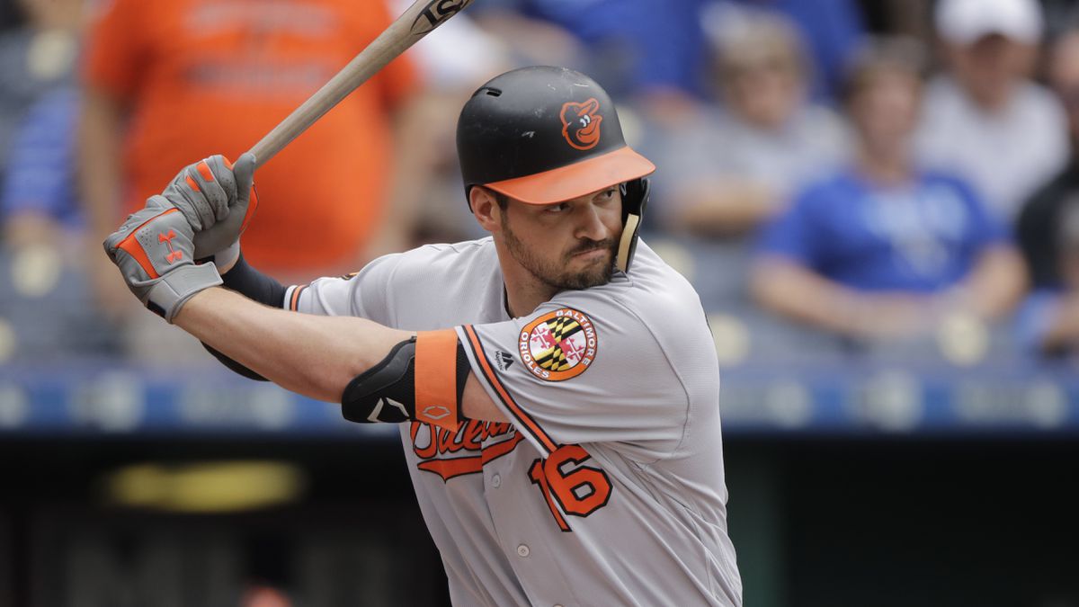 Trey Mancini welcomed back to Camden Yards with rousing ovation after  missing last season with cancer