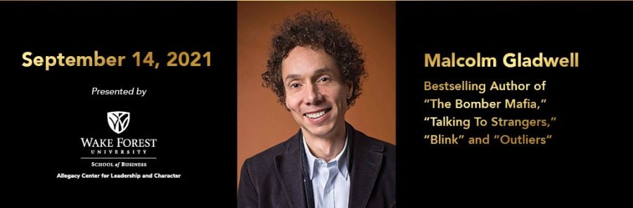 Malcolm Gladwell to visit WFU