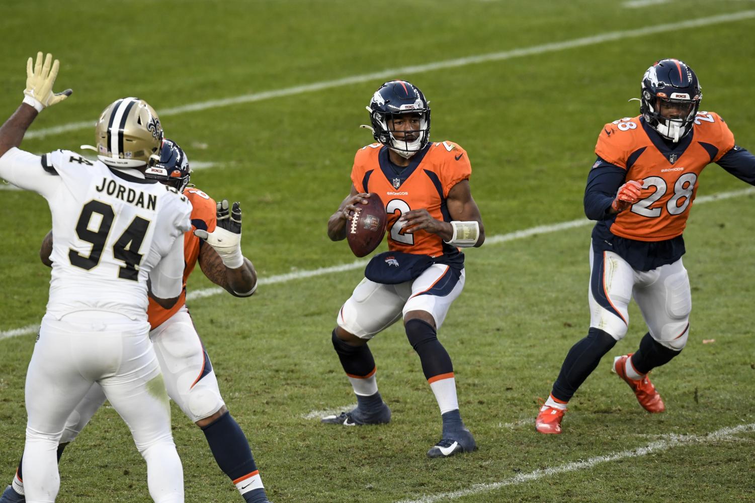 Denver Broncos vs New Orleans Saints: Kendall Hinton struggles in loss