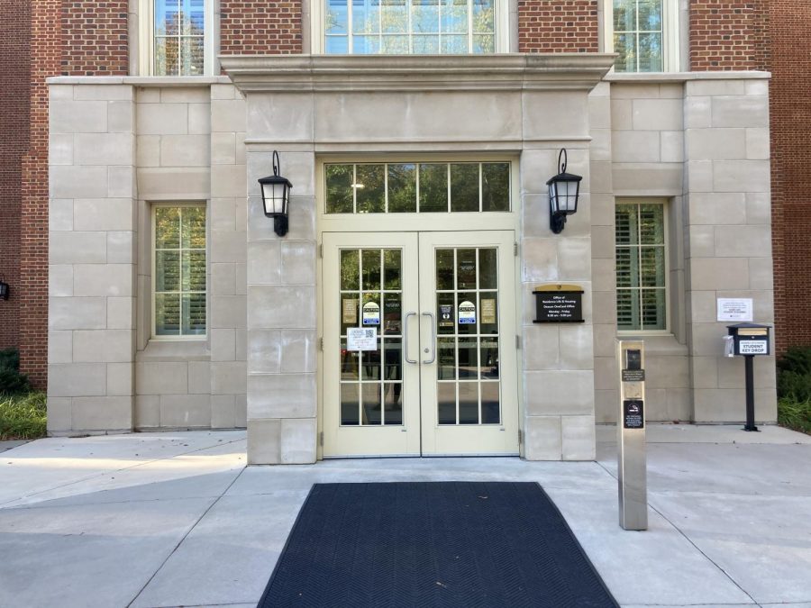 The Residence Life & Housing office is located in Angelou Hall.