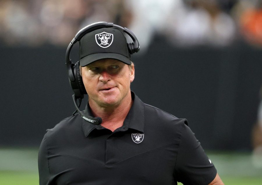 Raiders head coach Gruden steps down