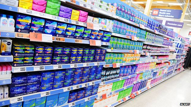 While supermarket aisles are stocked full of menstrual products, people across the nation struggle to afford these basic necessities due to the high taxes.