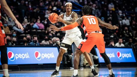 Senior guard Alondes Williams led the Demon Deacons with a 25-point, 12-rebound double-double in the thrilling overtime win against Syracuse.