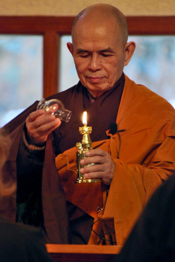 “He will be remembered ... for his heart. Thich Nhat Hanh will be
remembered in all of us when we enact peace and mindfulness.”