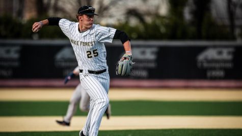 3B Brock Wilkin hopes to lead the Demon Deacons to success this season.