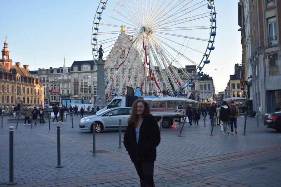 Sofia Bazant enjoys Lille during her junior year of high school.
