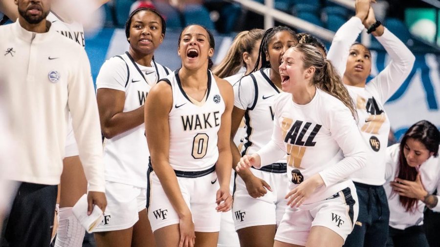 Wake+Forest+womens+basketball+looks+forward+to+facing+Georgia+Tech+in+the+next+round.