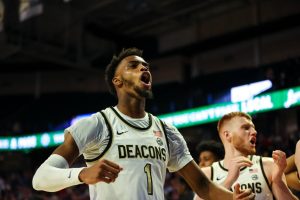 The Joel Coliseum was electrified by the Demon Deacons performance Wednesday night.