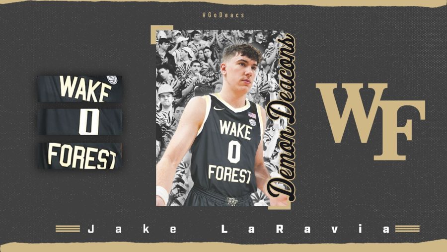 The Wake Forest mens basketball team signed Jake LaRavia as a transfer in March 2021.