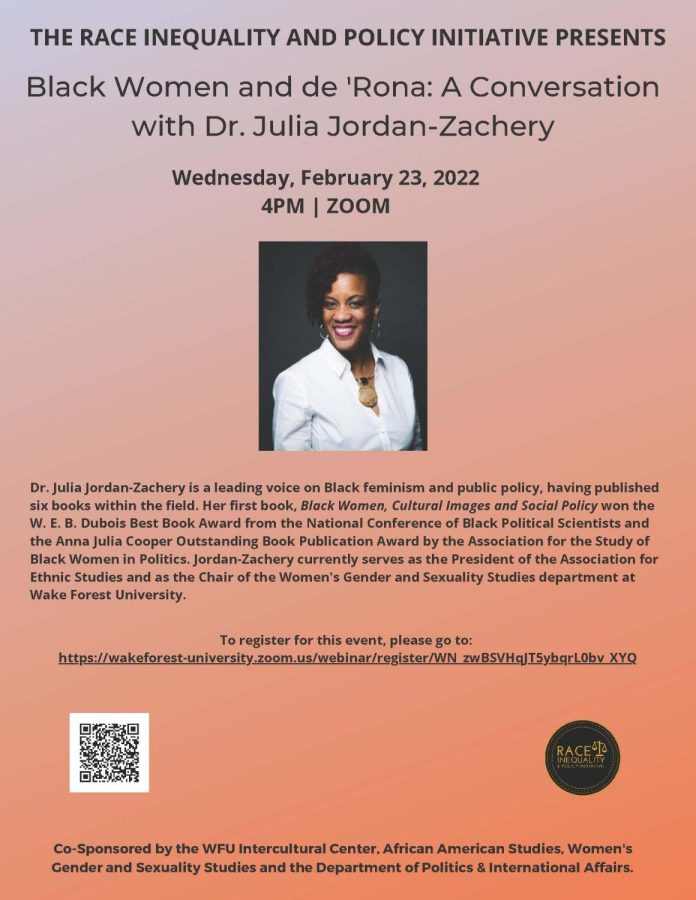 Dr. Jordan-Zachery spoke about the need for recognizing Black women's humanity.