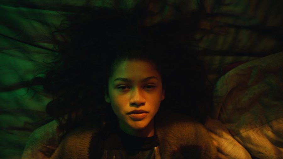 Zendaya's character battles a drug addiction in the show 