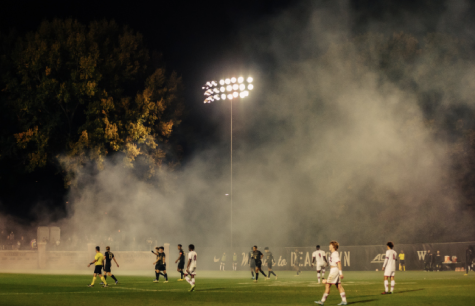 Wake Forest marches off of Spry Stadium after a dominant 3-0 win over ACC rival Louisville, to get a first-round bye in the upcoming ACC Tournament.