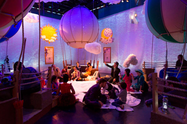 Wake Forest professor Dr. Cynthia Gendrich, with the assistance of Michles, directed a performance of Up and Away designed to be accessible to autistic theatergoers.