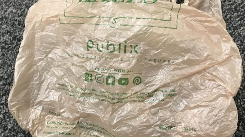 Despite efforts to decrease their impact on the planet, many grocery stores, like Publix, still use plastic bags.
