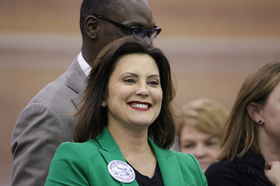 Gretchen+Whitmer%2C+who+recently+won+re-election+as+Michigans+governor%2C+is+a+rising+star+in+the+Democratic+party.