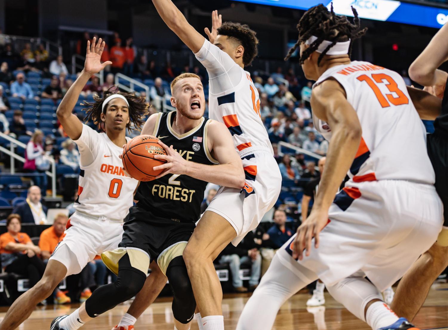 Wake Forest Buzzer Beater Defeats Orange, 77-74 - Syracuse University  Athletics