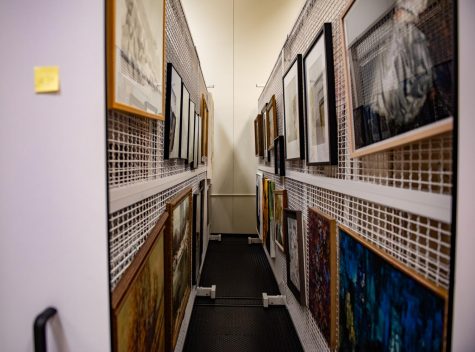 Some of the universitys nine art collections are stored off campus.