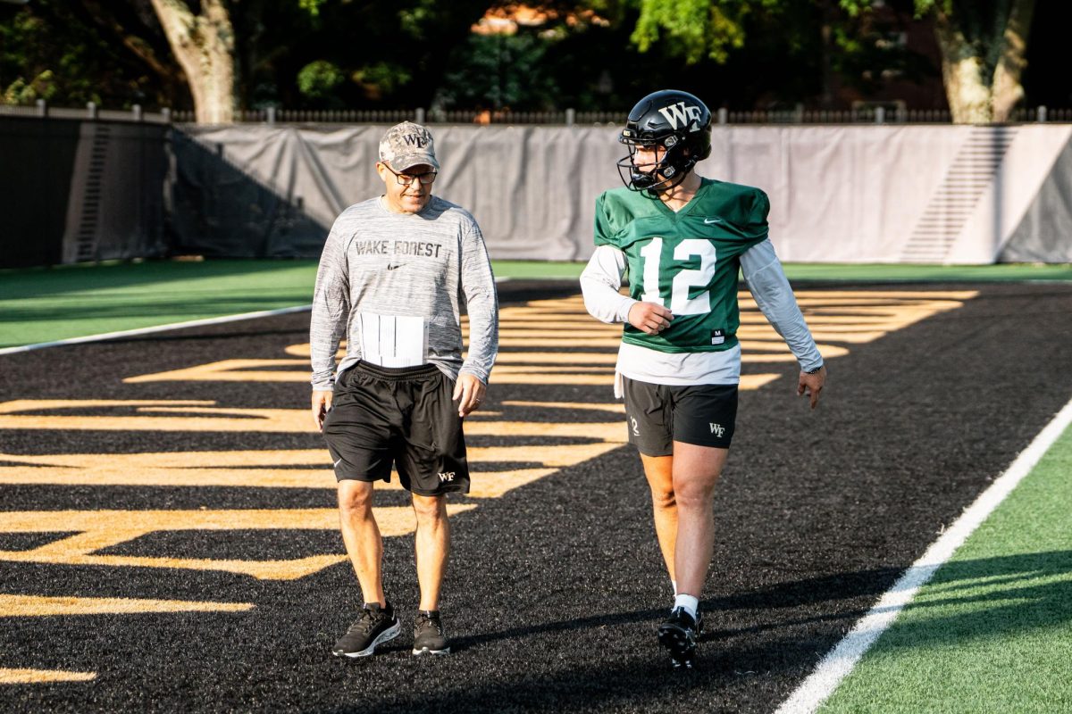 Garnes Leaving It All on the Field in Final Season - Wake Forest University  Athletics