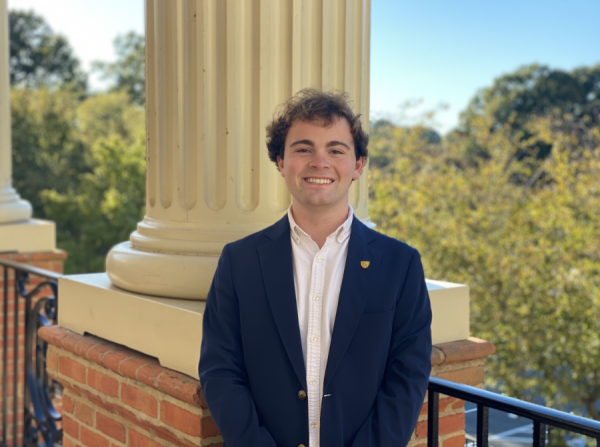 Each step you take beyond
your comfort zone is a step towards self-discovery, resilience, and a more vibrant college experience, writes Student Body President Jackson Buttler (Courtesy of Student Government).