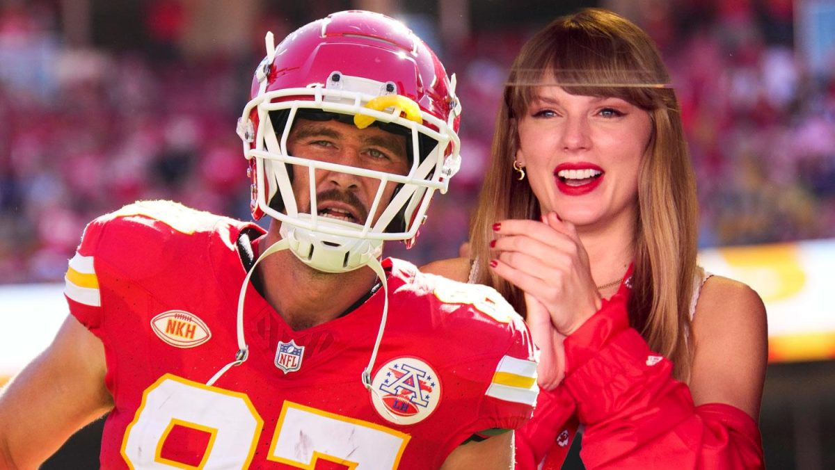 The possibility that global superstar sensation Taylor Swift could be in a relationship with the immensely talented Chiefs tight end Travis Kelce is one that has had the world in a chokehold over the past few weeks. (Courtesy of IMDb)